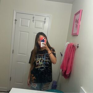 Pink Floyd Black and Orange T-Shirt